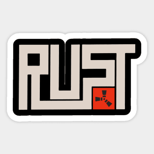 rust Sticker